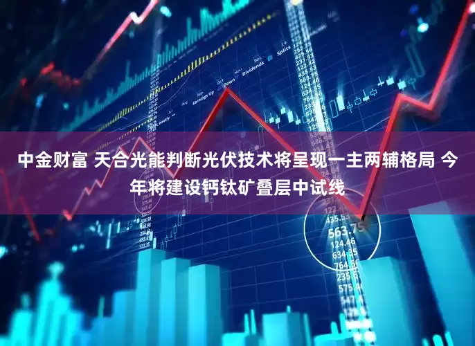 中金财富 天合光能判断光伏技术将呈现一主两辅格局 今年将建设钙钛矿叠层中试线